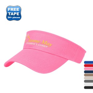 X-Tra Value Brushed Cotton Twill Tennis Visor - CA5168