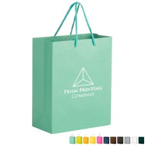 Matte Laminated Euro Tote Bag 8" x 10" - AB2205