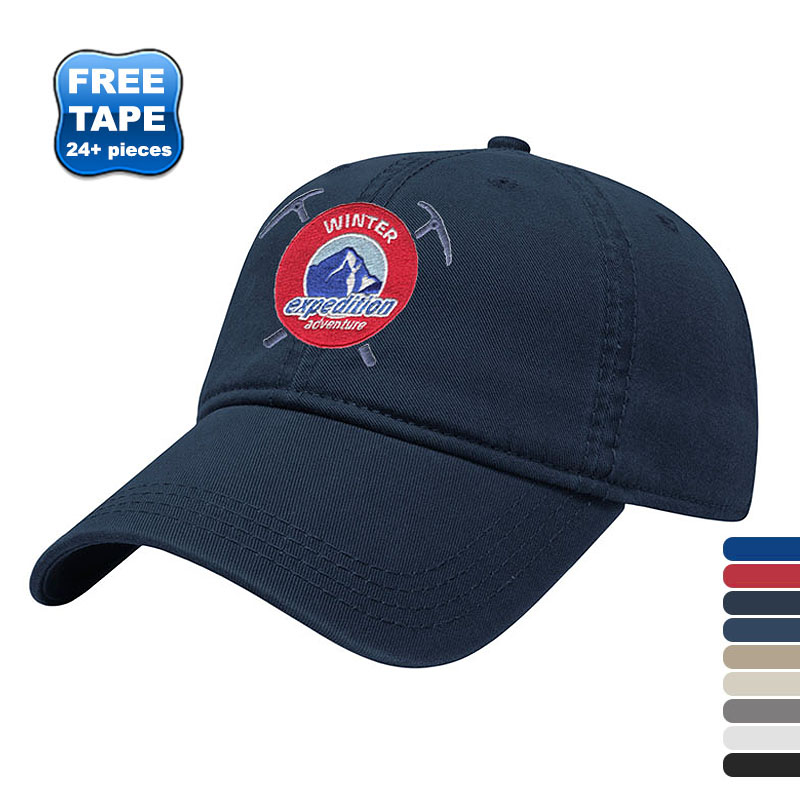Product Photo 1 Classic Washed Chino Relaxed Golf Cap with Velcro Closure