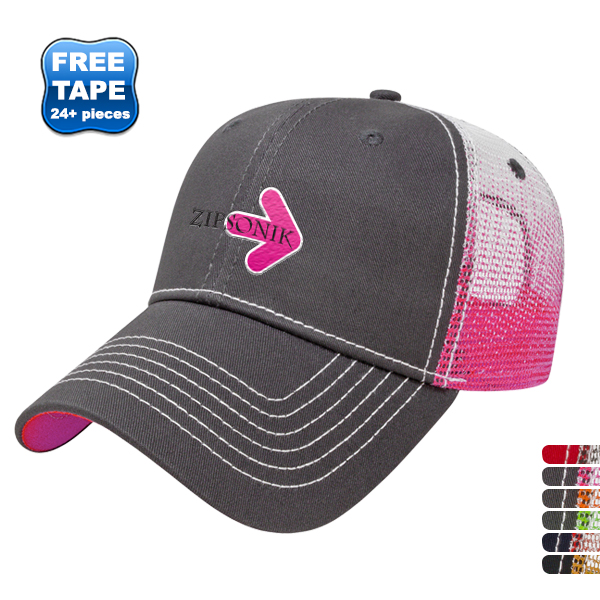 Product Photo 1 Gradient Chino Constructed Cap with Mesh Back