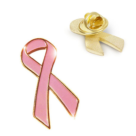 Product Photo 1 Pink Ribbon Lapel Pin, Stock - CLOSEOUT!