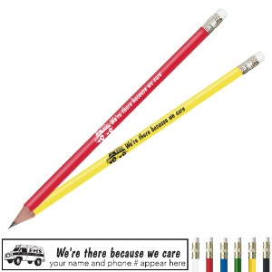 We're There Because We Care Pricebuster Pencil - PCL115