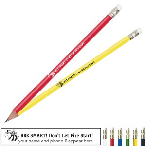 Bee Smart Don't Let Fire Start Pricebuster Pencil - PCL105