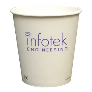 Biodegradable Hot Beverage Paper Cup, 10oz. - TC5115