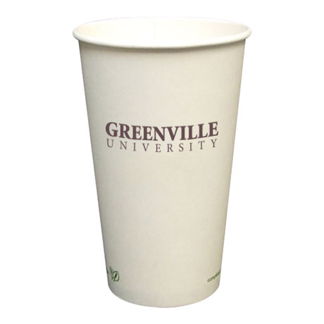 Product Photo 1 Biodegradable Hot Beverage Paper Cup, 16oz.