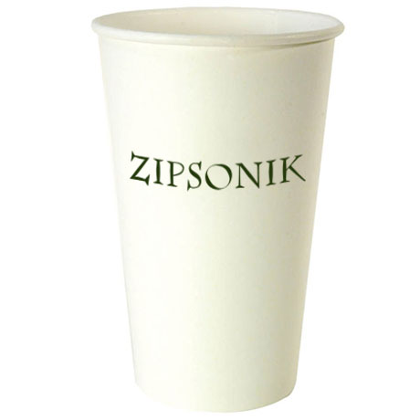 Product Photo 1 White Hot Beverage Paper Cup, 16oz.