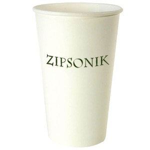 White Hot Beverage Paper Cup, 16oz. - TC5105