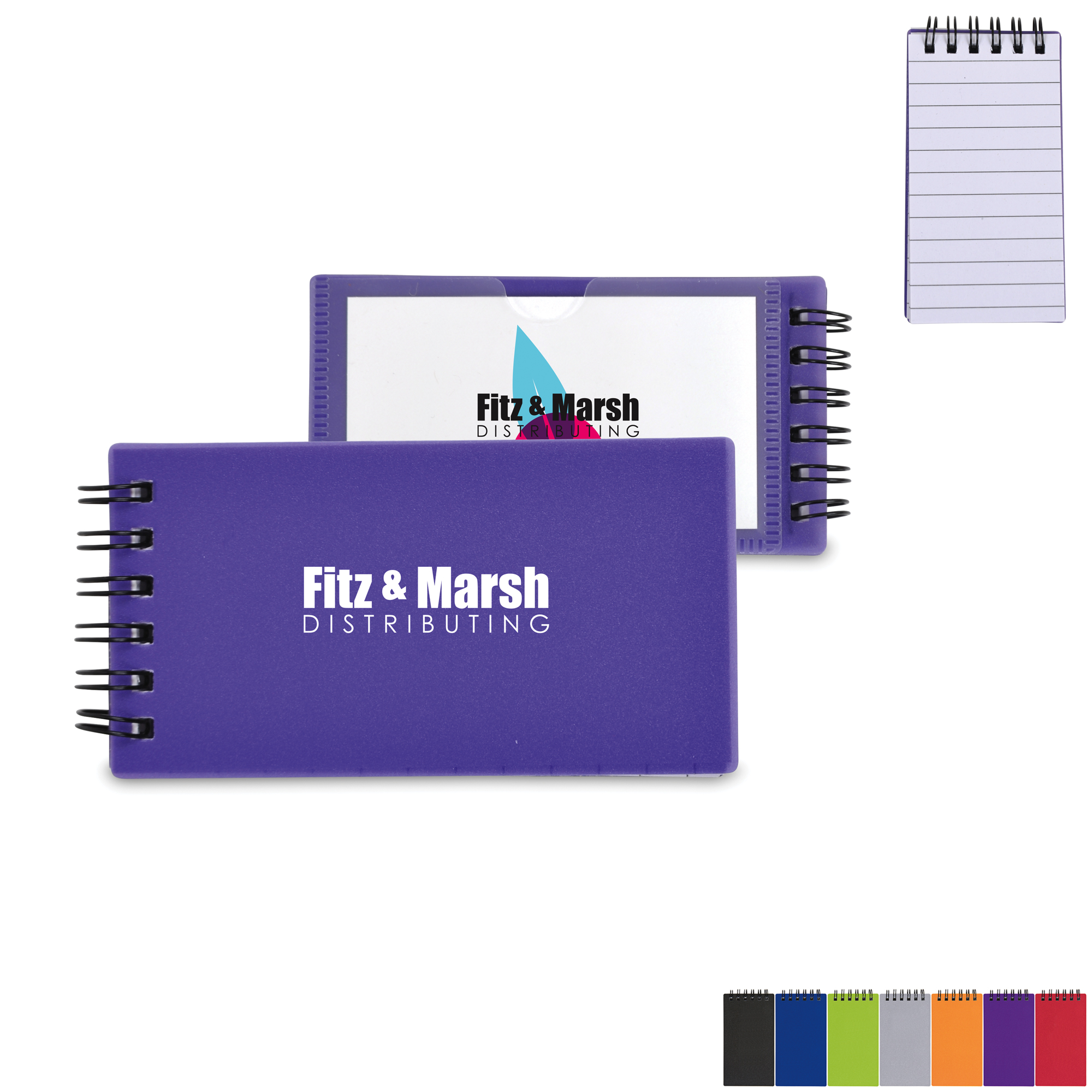 Product Photo 1 Mini Business Card Jotter, 2-3/8" x 4-5/8"