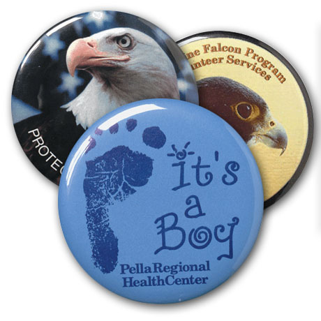 Product Photo 1 Round Button, 2 1/4" Custom