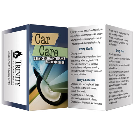Product Photo 1 Car Care Record Keeper Key Points™