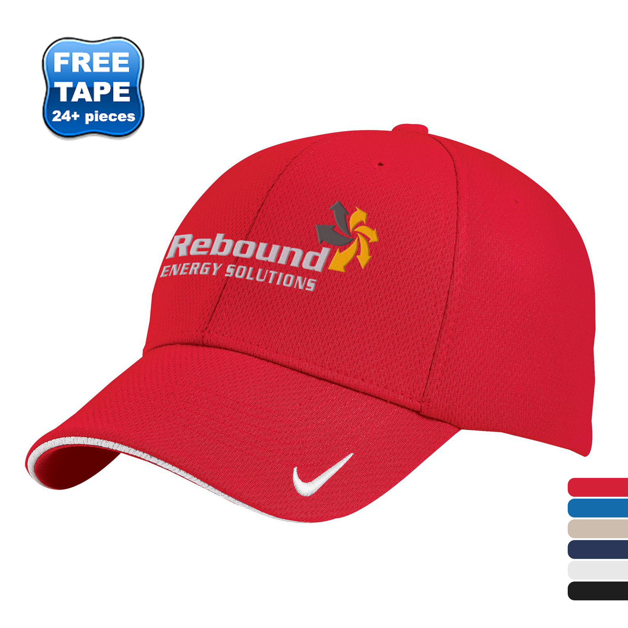 Product Photo 1 NIKE® Golf Dri-FIT Mesh Swoosh Flex Constructed Fitted Sandwich Cap