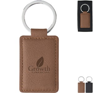 Leatherette Executive Key Tag - HT2917