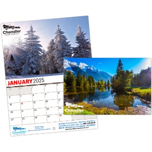 Mini Completely Custom Wall Calendar, 13-Month - TD1070