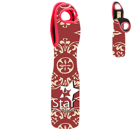 Product Photo 1 Single Bottle Neoprene Wine Tote Sleeve