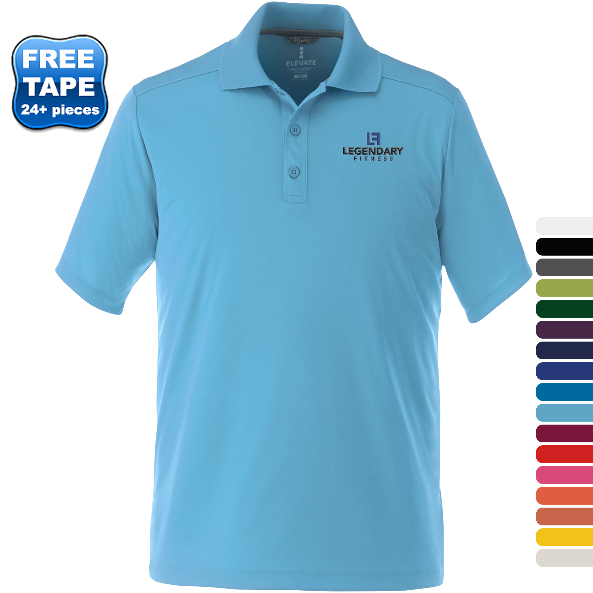 Product Photo 1 Dade Textured Knit Men's Performance Polo