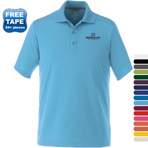 Dade Textured Knit Men's Performance Polo - TM3285