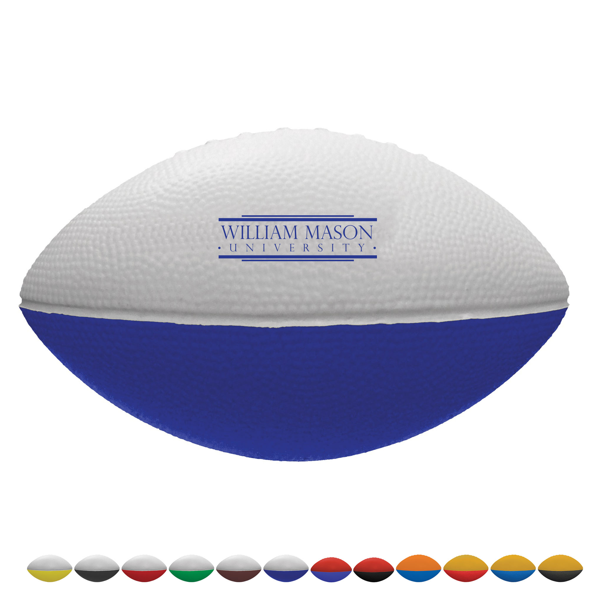 Product Photo 1 Foam Two-Toned Football, 7"