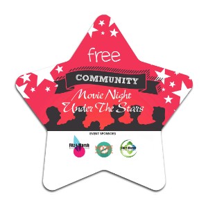 Star Shaped Microfiber Cleaning Cloth - IV1218