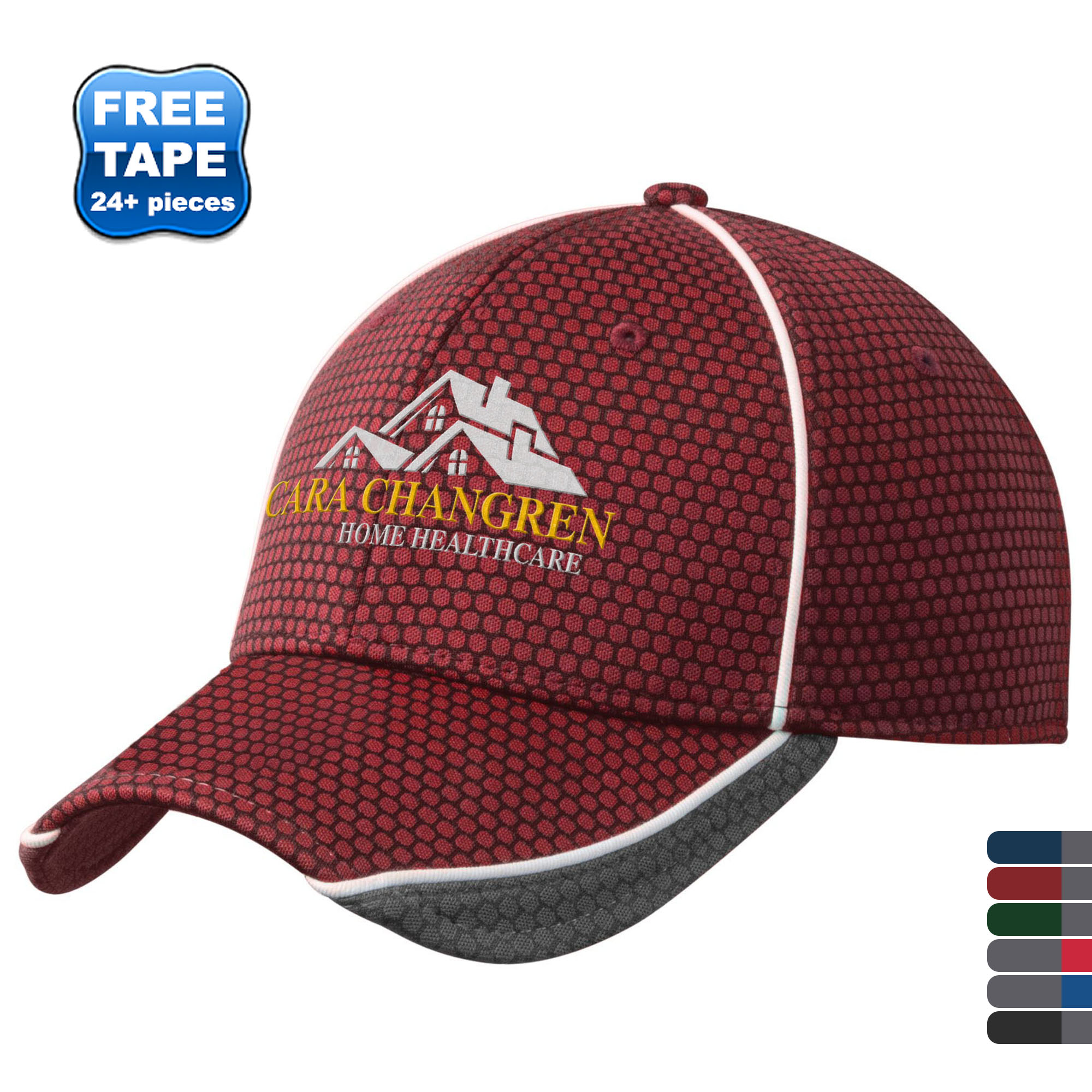 Product Photo 1 New Era® Hex Mesh Constructed Performance Fitted Cap