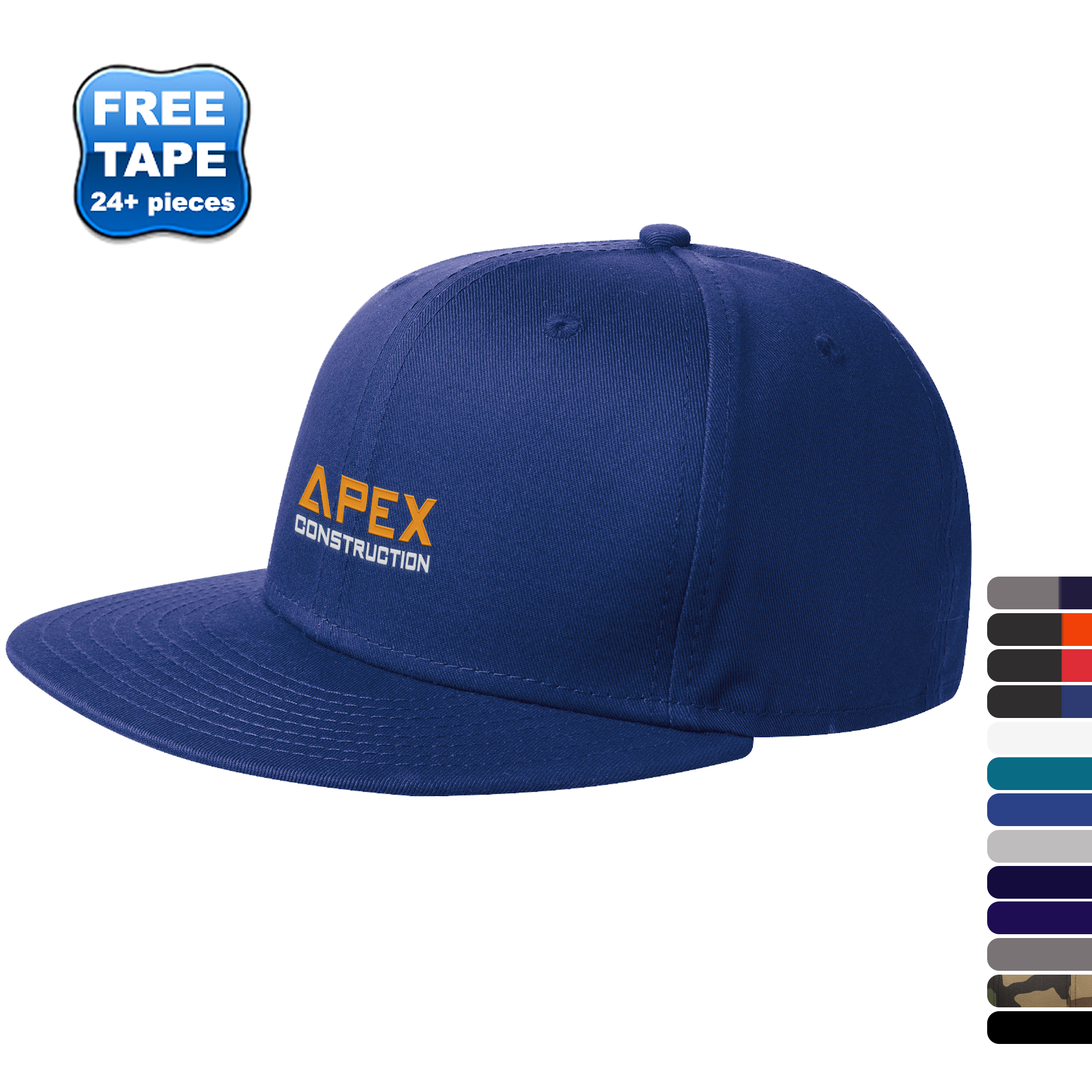 Product Photo 1 New Era® Flat Bill Cotton Constructed Cap