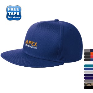 New Era® Flat Bill Cotton Constructed Cap - WJ2332