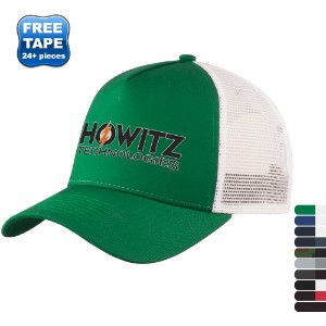 New Era® Snapback Trucker Constructed Cap with Mesh Back - WJ2337