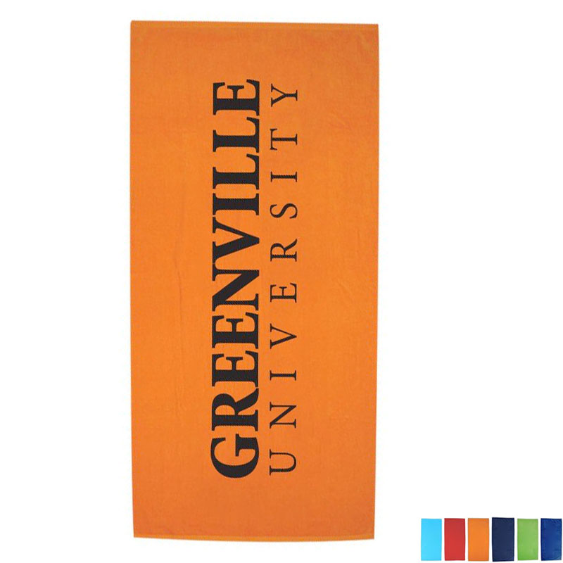 Product Photo 1 Express Colored Basic Weight Beach Towel, 10 lbs./doz