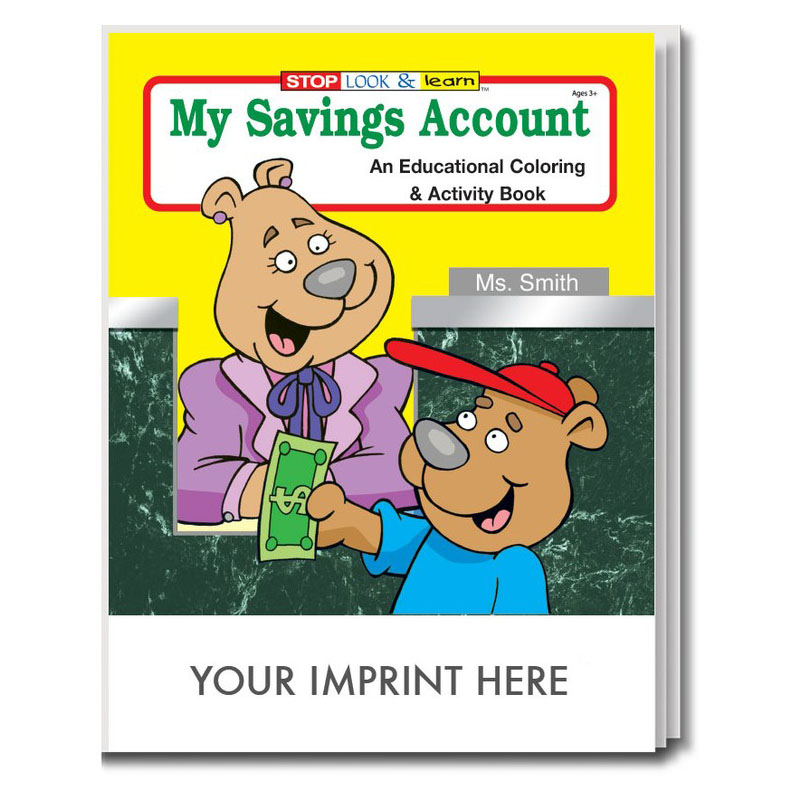 Product Photo 1 My Savings Account Coloring & Activity Book