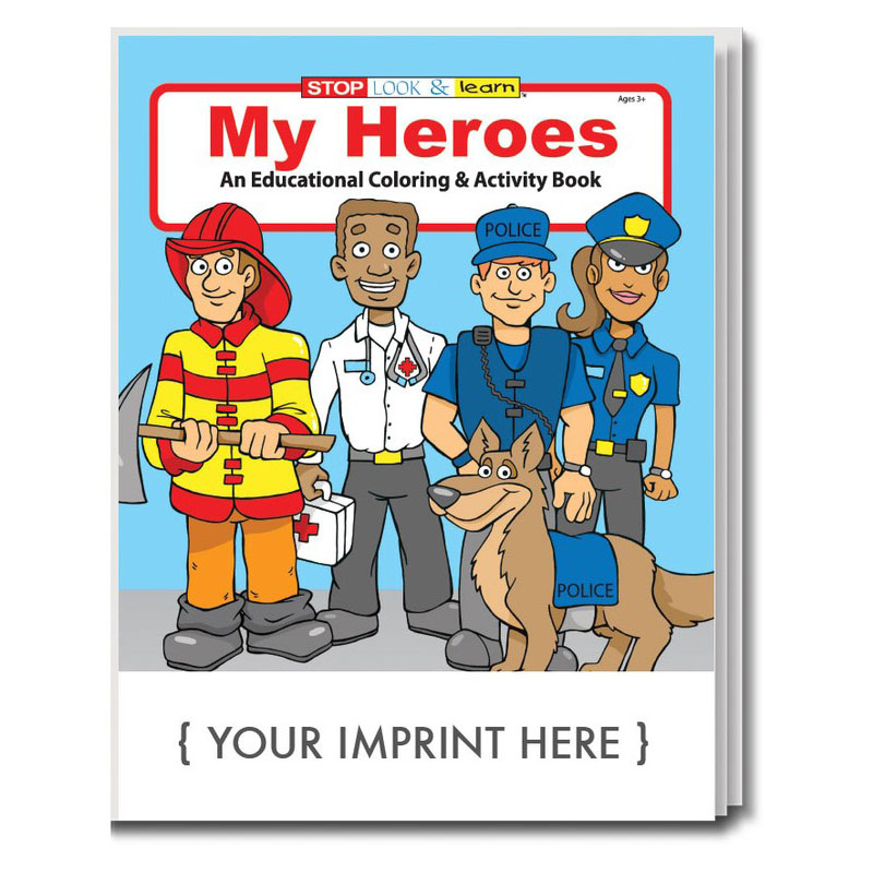 Product Photo 1 My Heroes Coloring & Activity Book