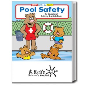 Pool Safety Coloring & Activity Book - CLB530