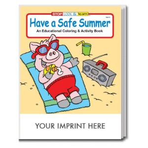 Have a Safe Summer Coloring & Activity Book - CLB535