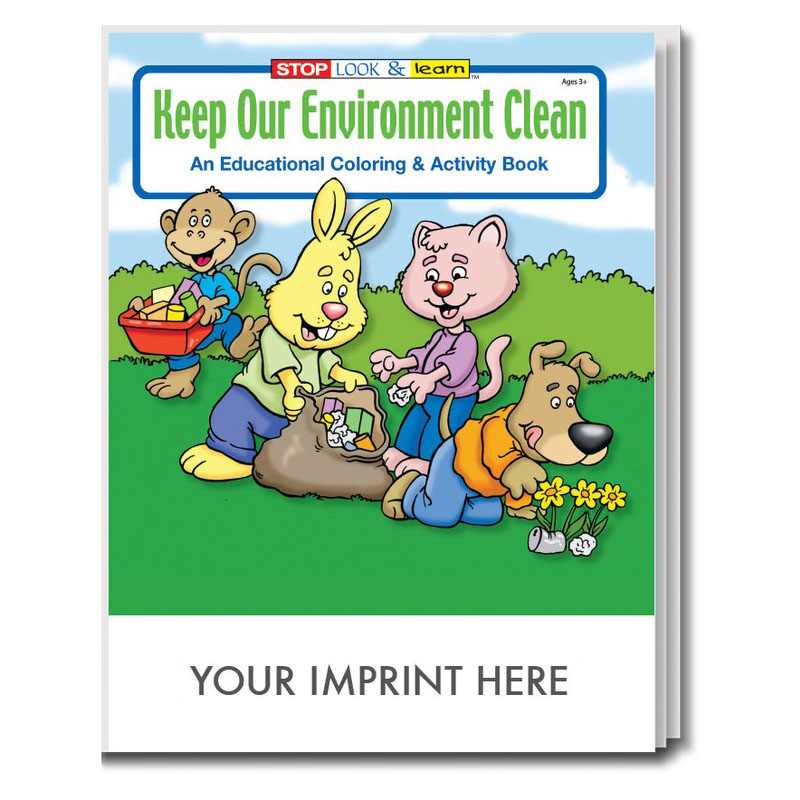Product Photo 1 Keep Our Environment Clean Coloring & Activity Book