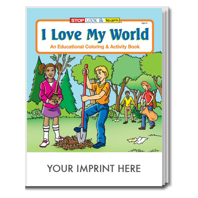 Product Photo 1 I Love My World Coloring & Activity Book