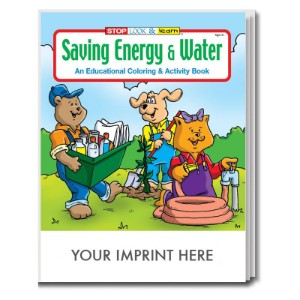 Saving Energy and Water Coloring & Activity Book - CLB645