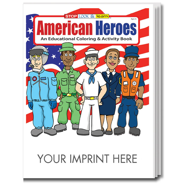 Product Photo 1 American Heroes Coloring & Activity Book