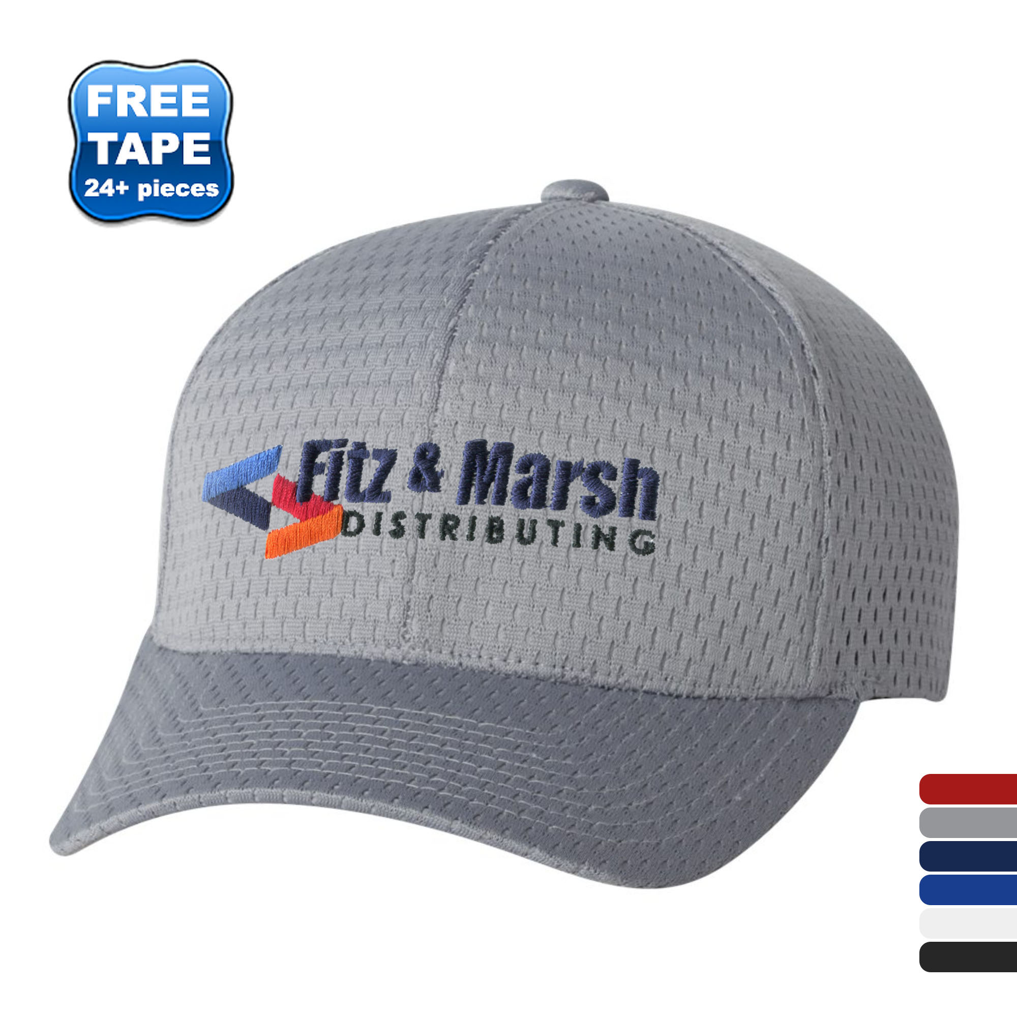 Product Photo 1 Flexfit® Athletic Mesh Constructed Fitted Cap