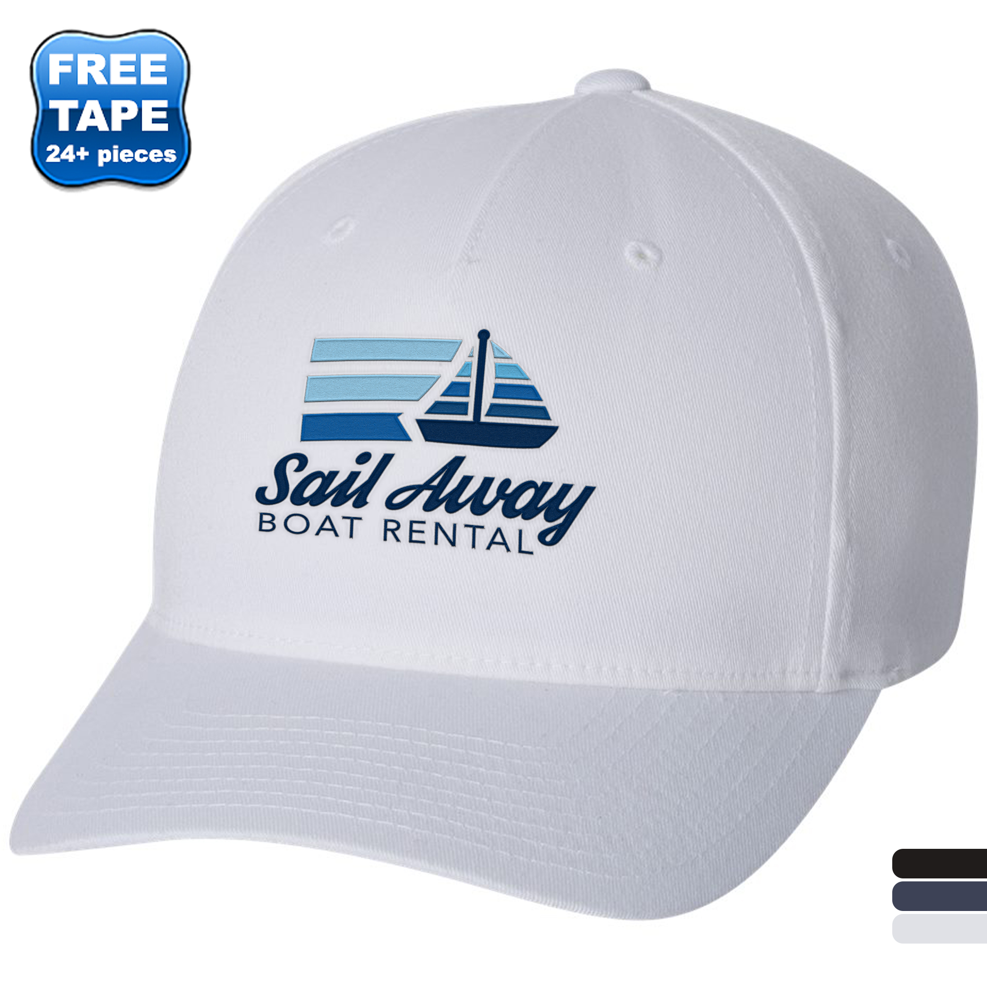 Product Photo 1 Flexfit® Five Panel Constructed Fitted Cap