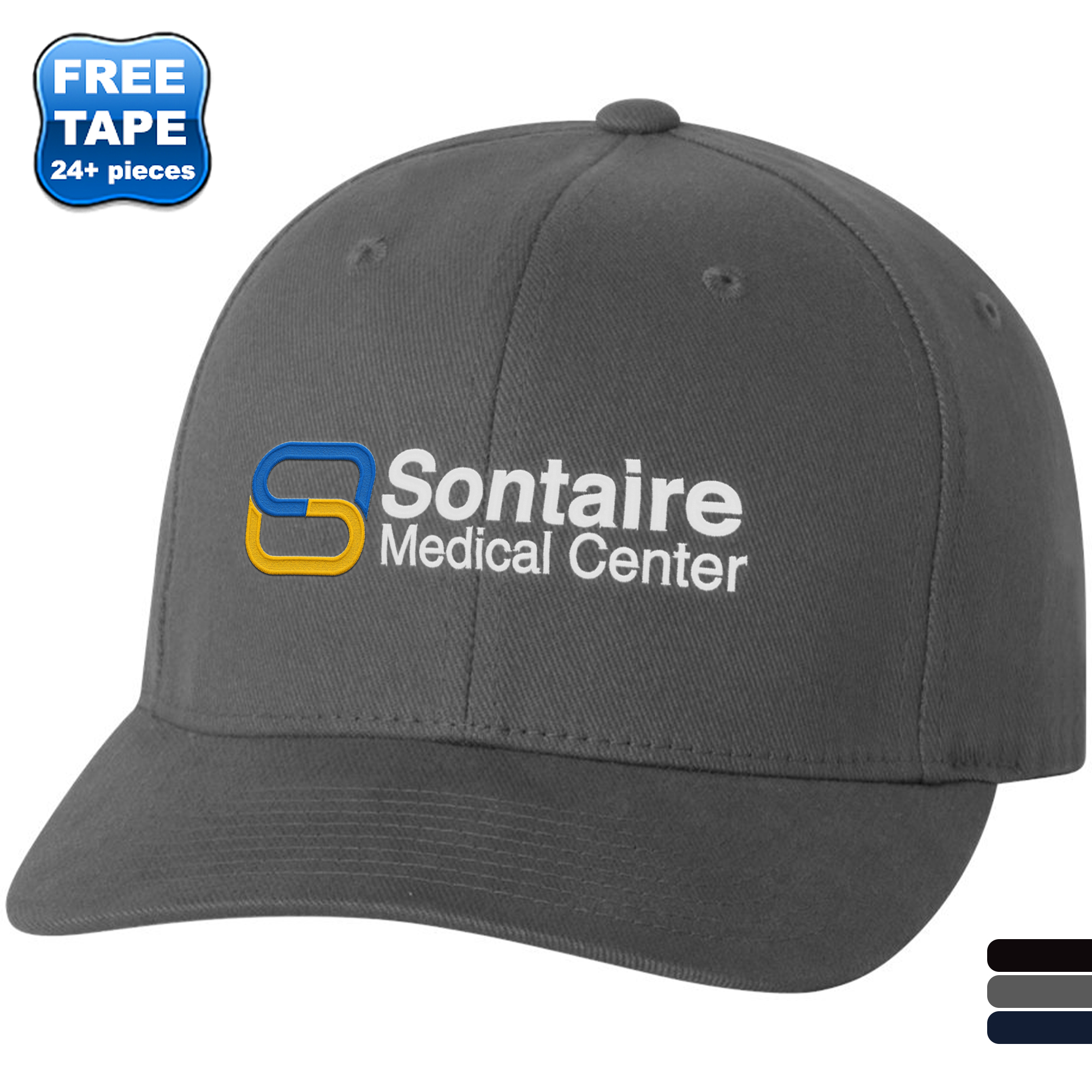 Product Photo 1 Flexfit® Brushed Twill Constructed Fitted Cap