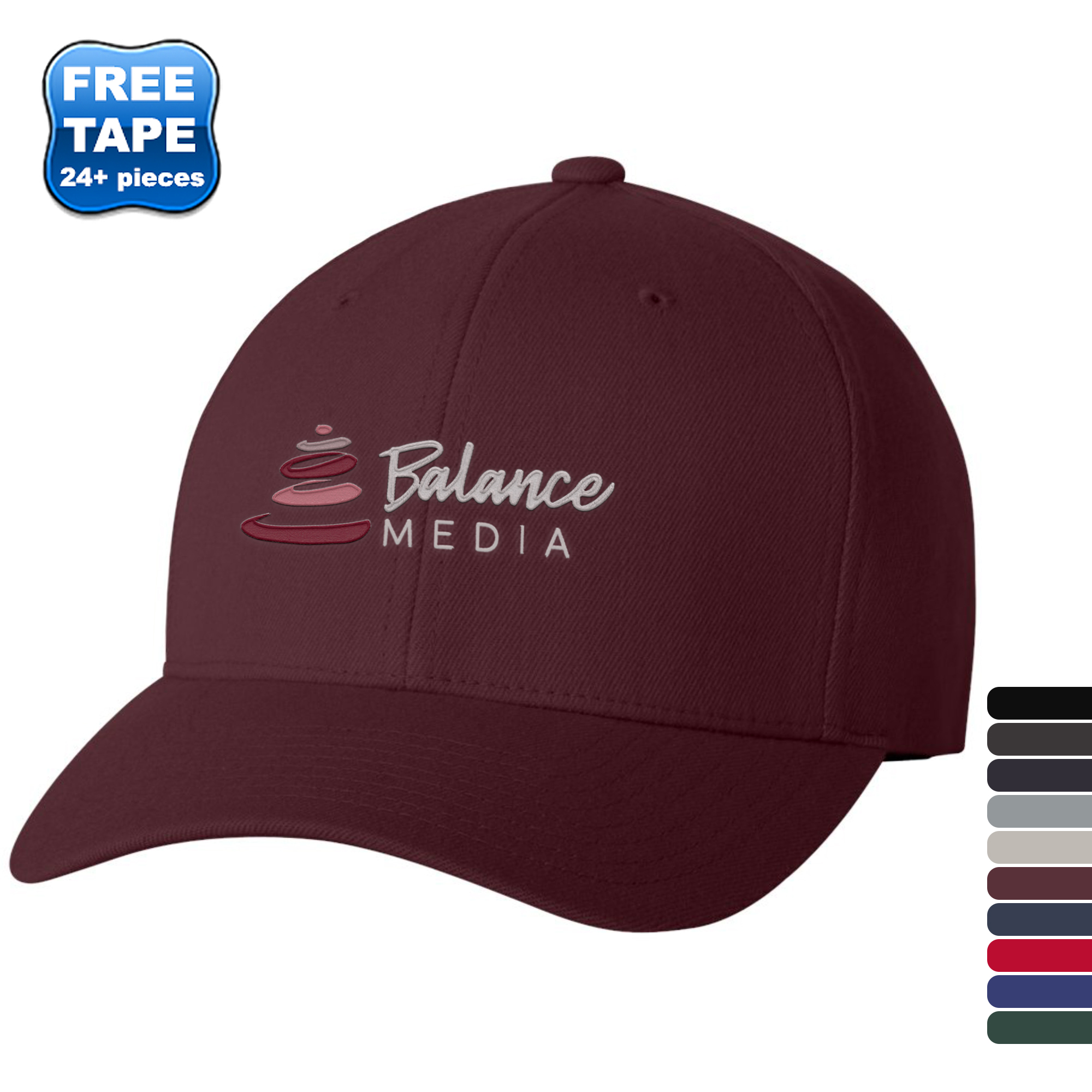 Product Photo 1 Flexfit® Wool Blend Constructed Fitted Cap