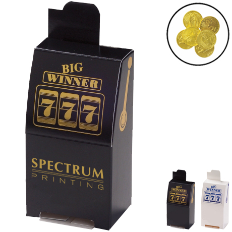 Product Photo 1 Slot Machine Box with Chocolate Coins