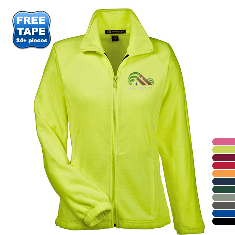 Product Photo 1 Harriton® Fleece Full Zip Ladies' Jacket