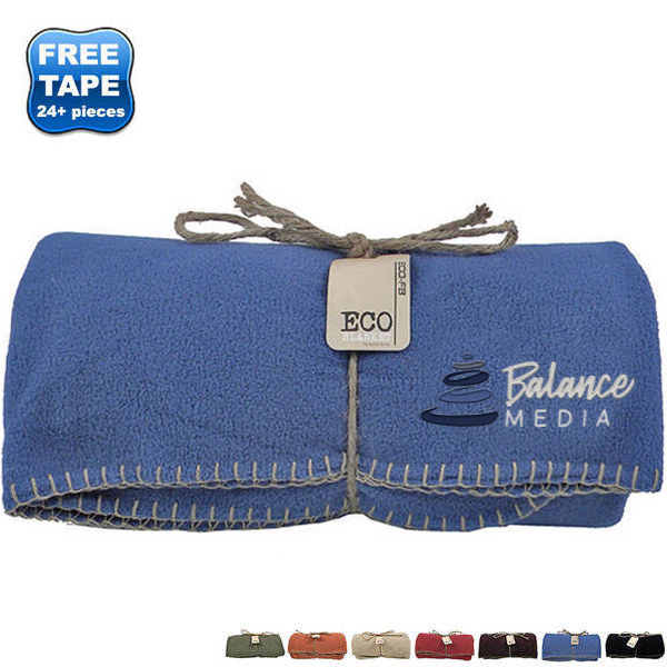 Product Photo 1 Eco-Friendly 100% Recycled Polyester Blanket, 50" x 60"