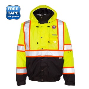 ML Kishigo® Hi-Viz Safety Brilliant Series Bomber Jacket - WJ3273