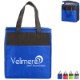 Two-Tone Flat Top Insulated Non-Woven Grocery Tote