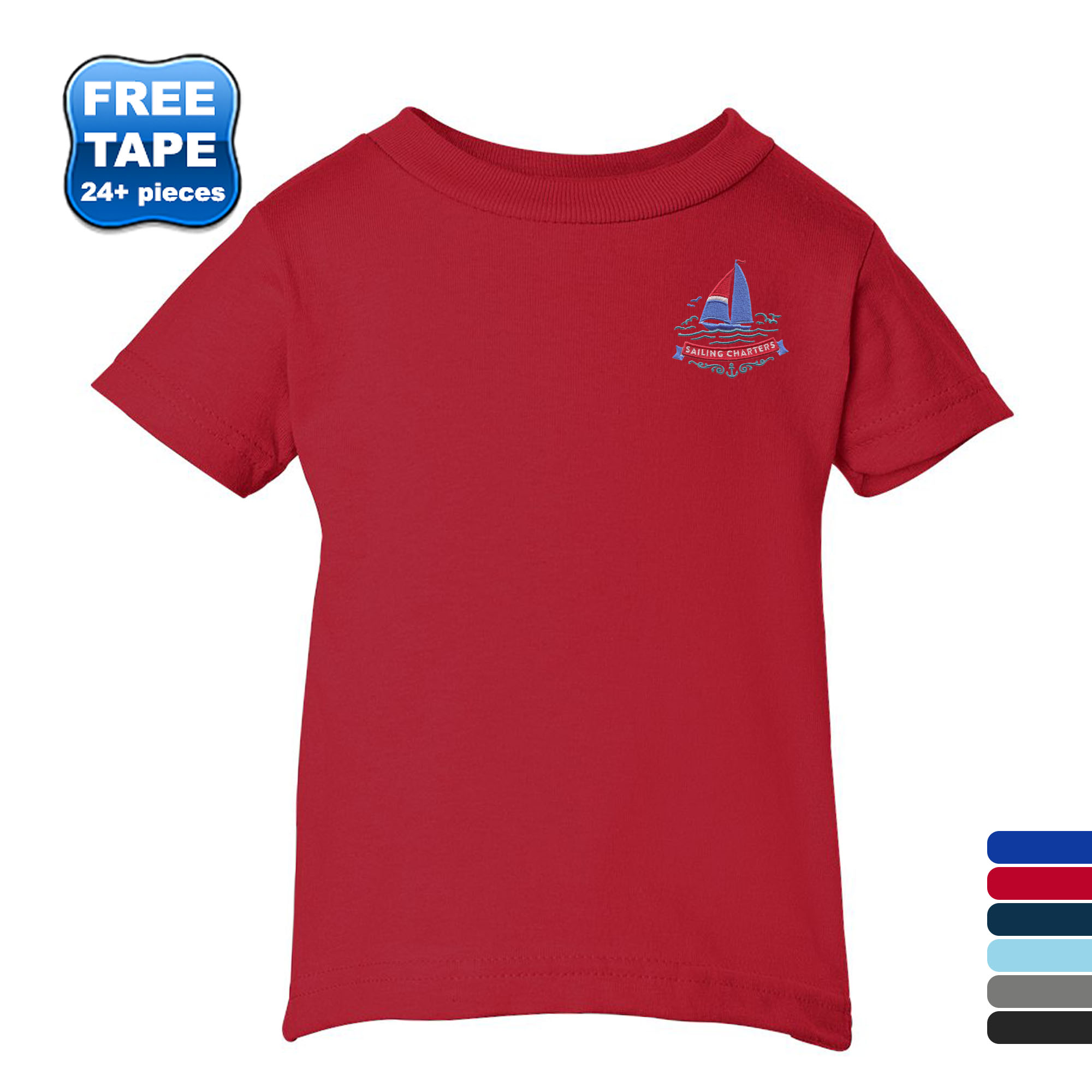 Product Photo 1 Rabbit Skins® Cotton Jersey Infant T-Shirt, Colors