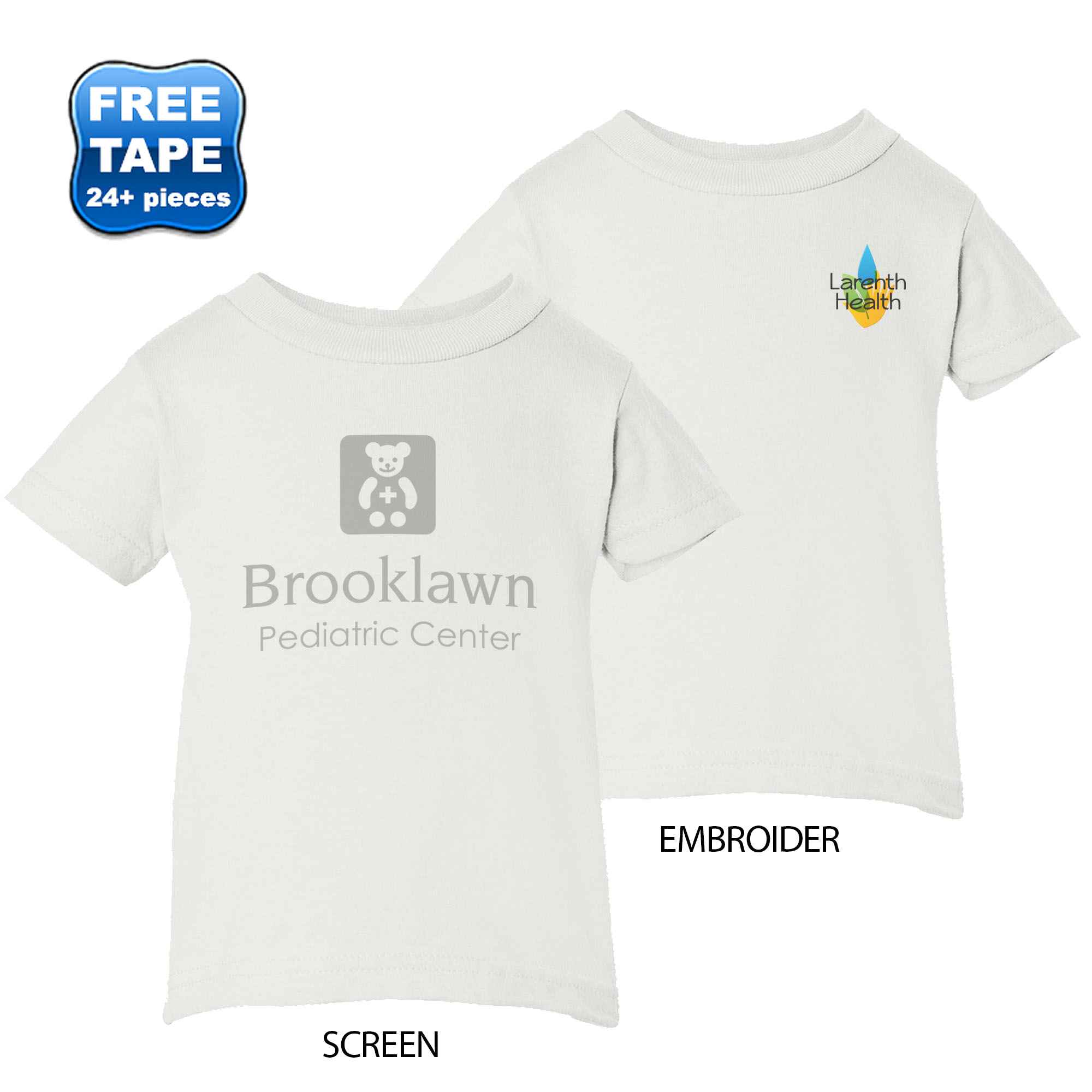 Product Photo 1 Rabbit Skins® Cotton Jersey Infant T-Shirt, White