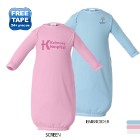 Photo 8 Rabbit Skins® Ringspun Cotton Infant Layette Gown