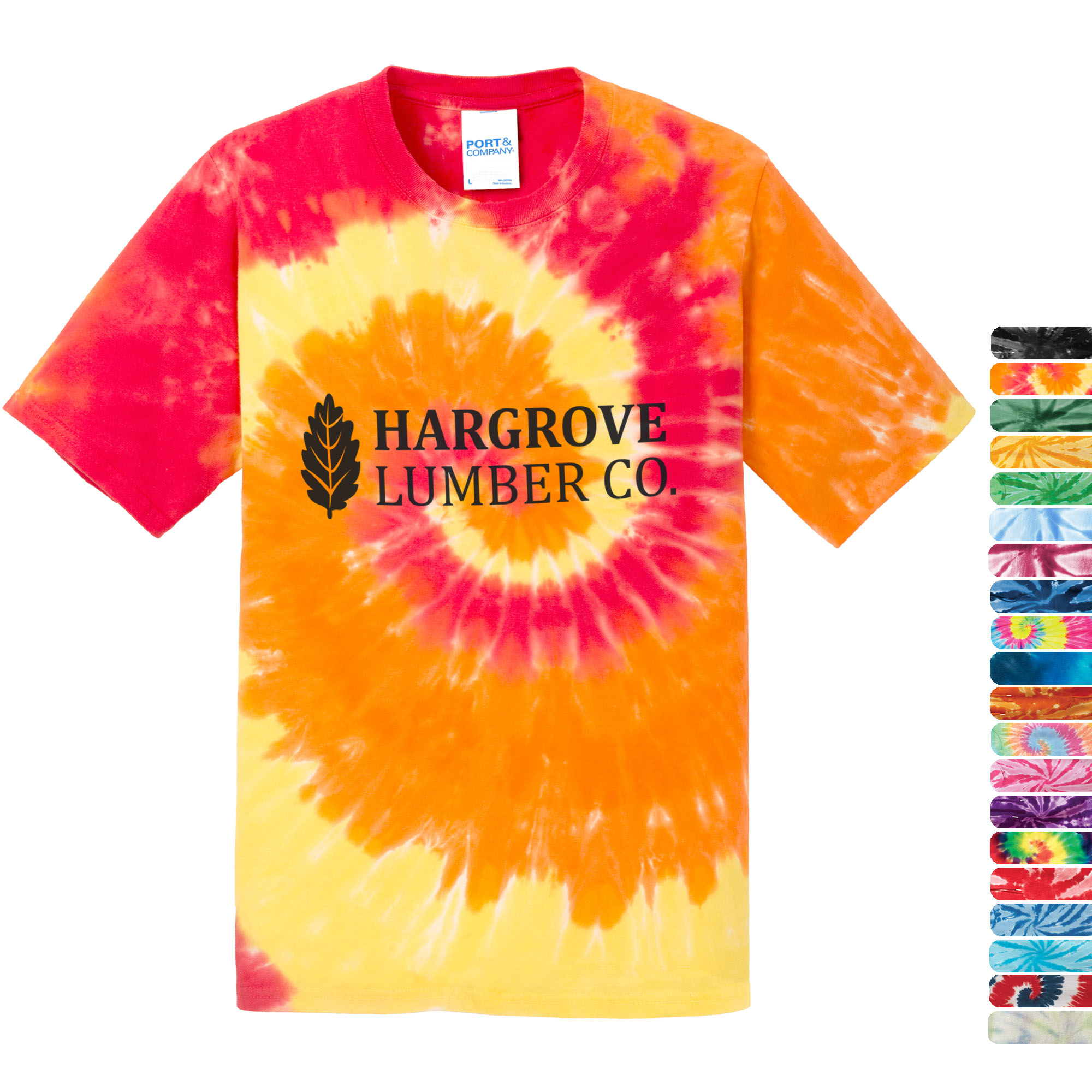 Product Photo 1 Port & Company® Essential Tie-Dye Youth Tee