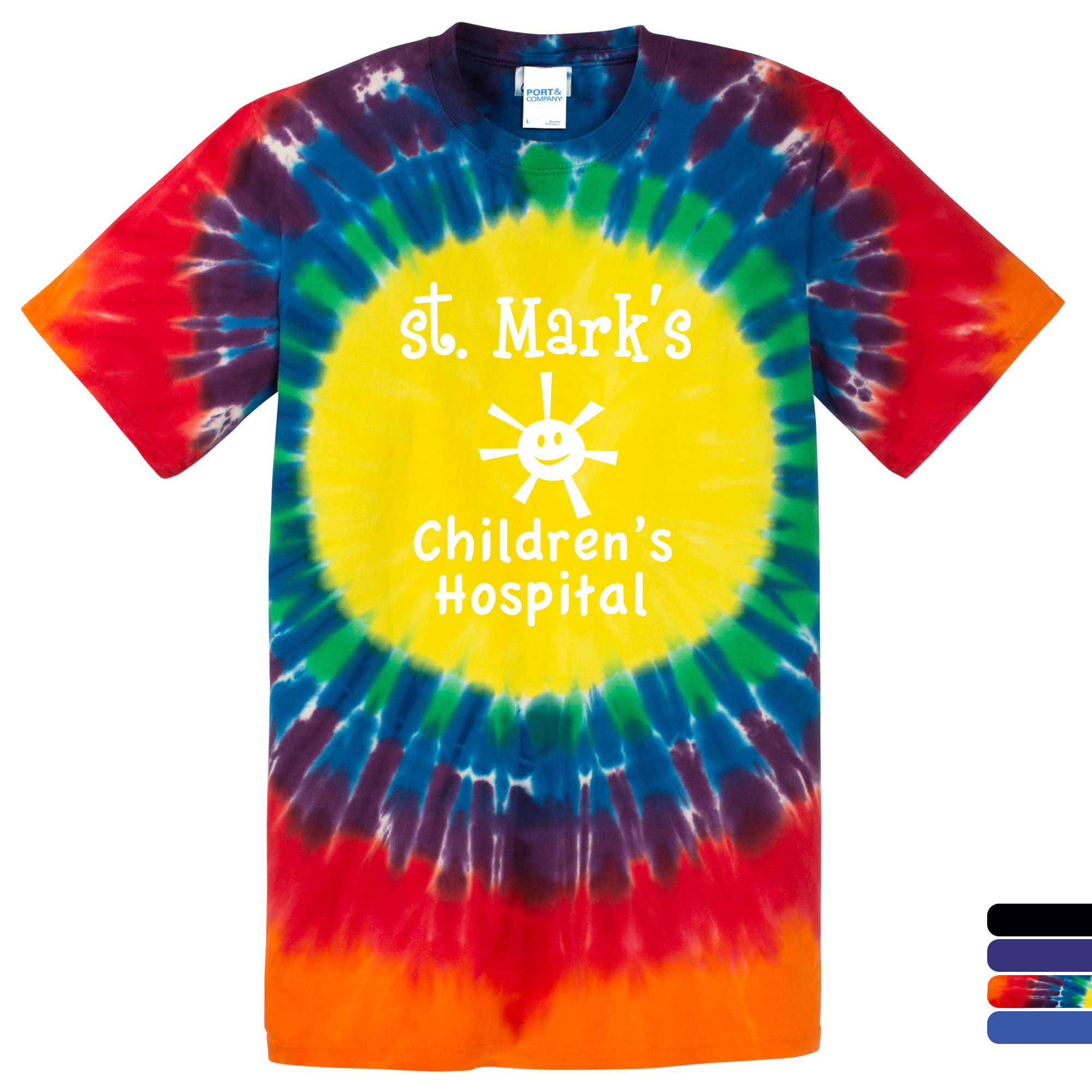 Product Photo 1 Port & Company® Essential Window Tie-Dye Tee