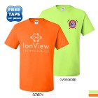 Photo 6 JERZEES® Dri-Power® Active 50/50 Performance Tee, Safety Colors